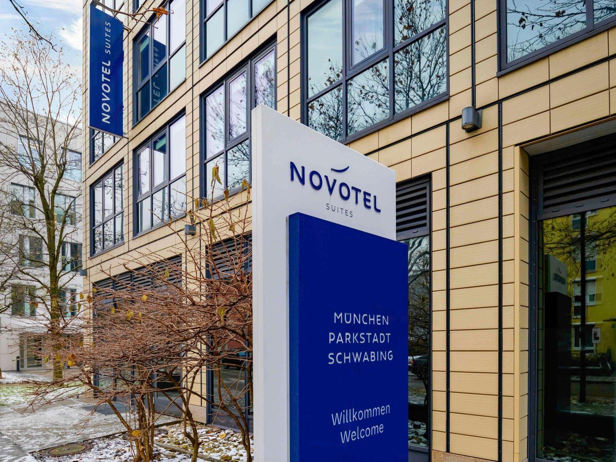 Novotel Suites Muenchen Parkstadt Schwabing Munique Exterior foto